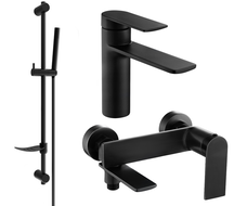 Mexen Zero Ensemble de baignoire DF70, noir - 71103DF70-70
