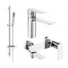 Mexen Zero Ensemble de bain DQ02, chromé - 71103DQ02-00
