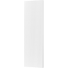 Radiateur plat Mexen VS20S 1400 x 600 mm, connexion inférieure centrale, 1068 W, blanc - W6VS20S-140-060-00