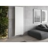 Radiateur plat Mexen VS20S 1600 x 500 mm, connexion inférieure centrale, 993 W, blanc - W6VS20S-160-050-00