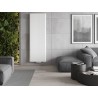 Mexen Line VR20SL radiateur à plaques 1600 x 300 mm, raccordement inférieur central, 596 W, blanc - W6VR20SL-160-030-00