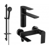 Mexen Zero DQ40 ensemble de bain, noir - 71103DQ40-70