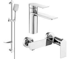 Mexen Zero DF62 ensemble de douche, chrome - 71104DF62-00