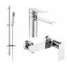 Mexen Zero DQ02 ensemble de douche, chrom - 71104DQ02-00