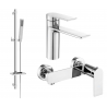 Mexen Zero Ensemble de douche DQ02, chrom - 71104DQ02-00