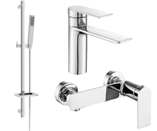 Mexen Zero DQ02 ensemble de douche, chrom - 71104DQ02-00