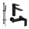 Mexen Zero DQ02 ensemble de douche, noir - 71104DQ02-70