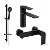 Mexen Zero DQ40 ensemble de douche, noir - 71104DQ40-70