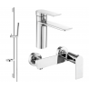 Mexen Zero DS70 ensemble de douche, chrome - 71104DS70-00
