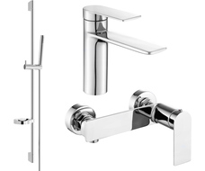 Mexen Zero Ensemble de douche DS70, chromé - 71104DS70-00