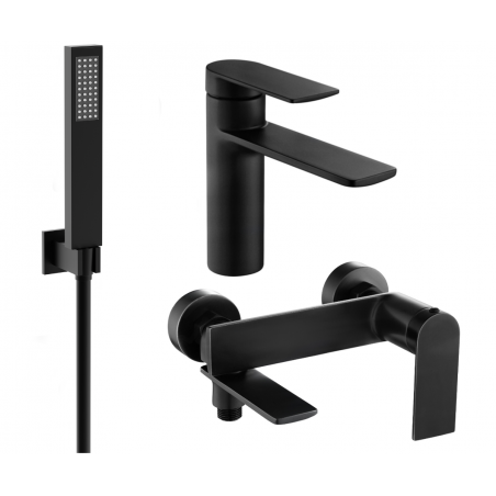 Ensemble bain Mexen Zero R02, noir - 71103R02-70