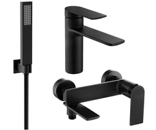 Ensemble bain Mexen Zero R02, noir - 71103R02-70