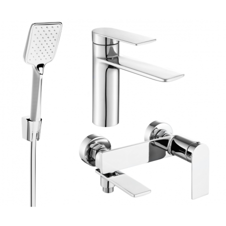 Mexen Zero R62 ensemble pour baignoire, chrome - 71103R62-00