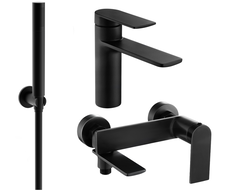 Mexen Zero R70 ensemble baignoire, noir - 71103R70-70