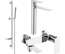 Mexen Zero DF70 ensemble de bain, chrome - 7113DF70-00