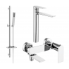 Mexen Zero DQ02 ensemble baignoire, chrome - 7113DQ02-00