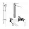 Ensemble de bain Mexen Zero DQ40, chrome - 7113DQ40-00