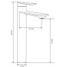Mexen Zero DS62 ensemble de bain, noir - 7113DS62-70