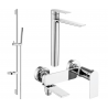 Mexen Zero Ensemble de bain DS70, chrome - 7113DS70-00