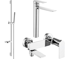Mexen Zero Ensemble de bain DS70, chrome - 7113DS70-00