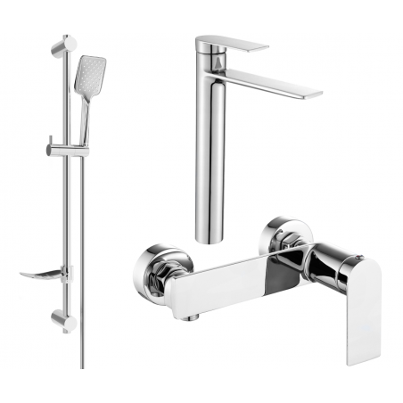 Mexen Zero DF62 ensemble de douche, chrome - 71114DF62-00