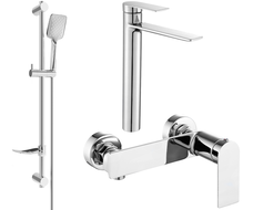 Mexen Zero DF62 ensemble de douche, chrome - 71114DF62-00
