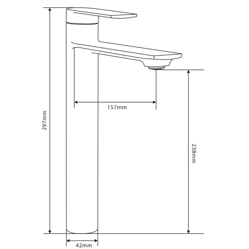 Mexen Zero DF62 ensemble de douche, noir - 71114DF62-70
