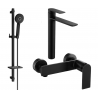 Mexen Zero DQ40 ensemble de douche, noir - 71114DQ40-70