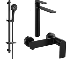 Mexen Zero DQ40 ensemble de douche, noir - 71114DQ40-70