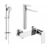 Mexen Zero DQ40 ensemble de douche, chrome - 71114DQ40-00