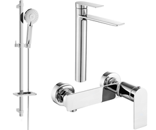 Mexen Zero DQ40 ensemble de douche, chrome - 71114DQ40-00