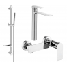 Mexen Zero DF70 ensemble de douche, chrome - 71114DF70-00