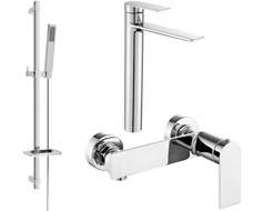 Mexen Zero DQ02 ensemble de douche, chrome - 71114DQ02-00