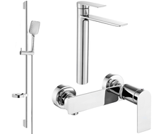 Mexen Zero DS62 ensemble de douche, chrome - 71114DS62-00
