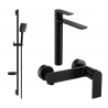 Mexen Zero DS62 ensemble de douche, noir - 71114DS62-70