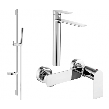 Mexen Zero Ensemble de Douche DS70, chrome - 71114DS70-00