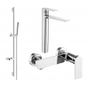 Mexen Zero DS70 ensemble de douche, chromé - 71114DS70-00
