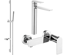Mexen Zero DS70 ensemble de douche, chromé - 71114DS70-00