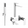 Mexen Zero R02 ensemble bain, chromé - 71113R02-00