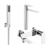 Mexen Zero R02 ensemble de bain, chrome - 71113R02-00