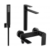 Ensemble de baignoire Mexen Zero R02, noir - 71113R02-70
