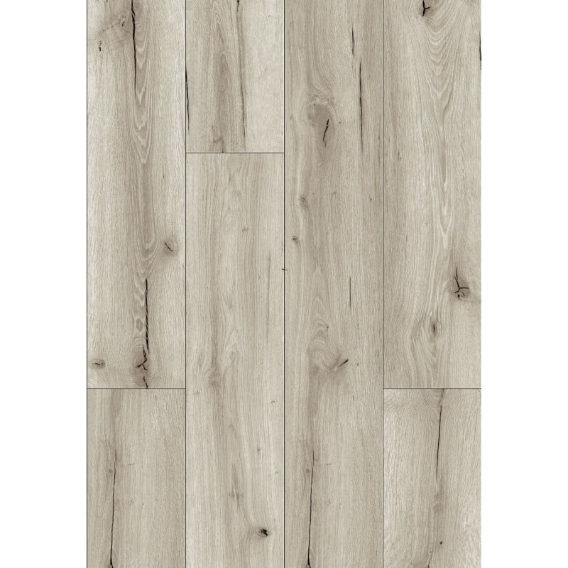 Mexen Wirginia panneaux vinyles 1240 x 182 mm SPC 6,5 mm, sous-couche IXPE 1,5 mm, 4 V-Fuga, Chêne - F1005-1240-182-505-4V1-01