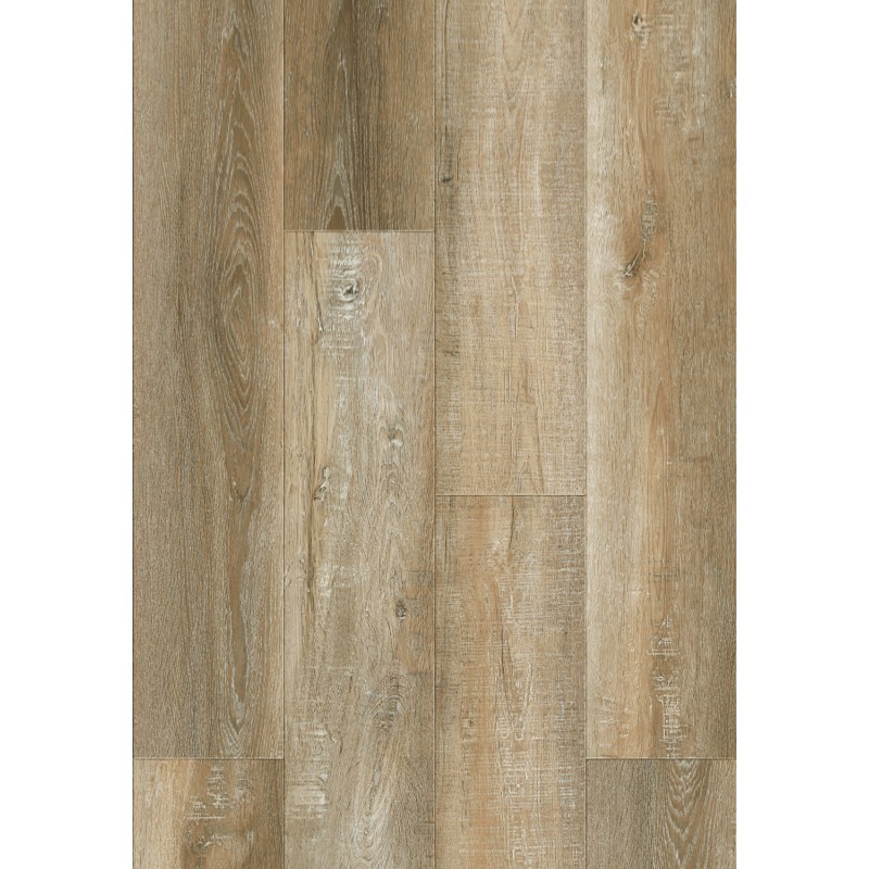 Mexen Cortland panneaux vinyles 1240 x 182 mm SPC 6,5 mm, sous-couche IXPE 1,5 mm, 4 V-Joints, Chêne