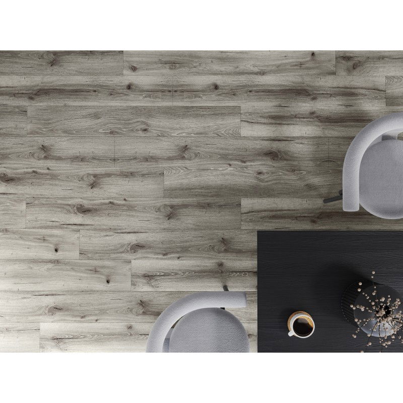 Mexen Ontario panneaux vinyles 1240 x 182 mm SPC 6,5 mm, sous-couche IXPE 1,5 mm, 4 V-Joint, Chêne - F1003-1240-182-505-4V1-01