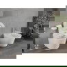 Mexen Rico bol de WC Rimless avec siège slim à fermeture lente, duroplast, Blanc - 30720400