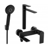 Ensemble de baignoire Mexen Zero R40, noir - 71113R40-70