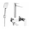 Mexen Zero R62 ensemble de bain, chrome - 71113R62-00