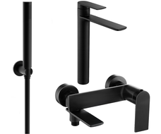 Mexen Zero R70 ensemble de bain, noir - 71113R70-70