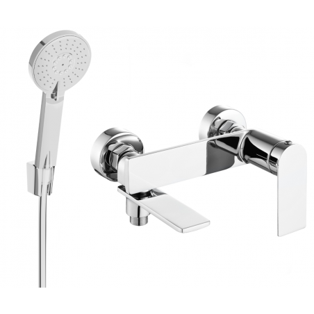 Mexen Zero R40 mitigeur de baignoire avec ensemble de douche, chrome - 7113R40-00
