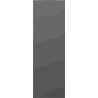 Radiateur plat Mexen VS20S 1600 x 300 mm, connexion inférieure centrale, 596 W, anthracite - W6VS20S-160-030-66
